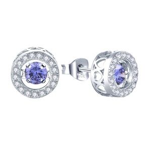 14k Dancing Precious Gemstone Earrings Fine Jewelry